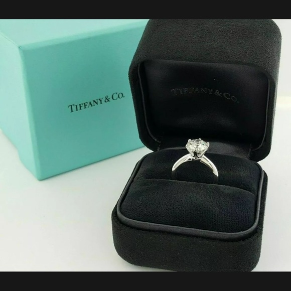 Tiffany Co Diamond Engagement Ring - Picture 7 of 9